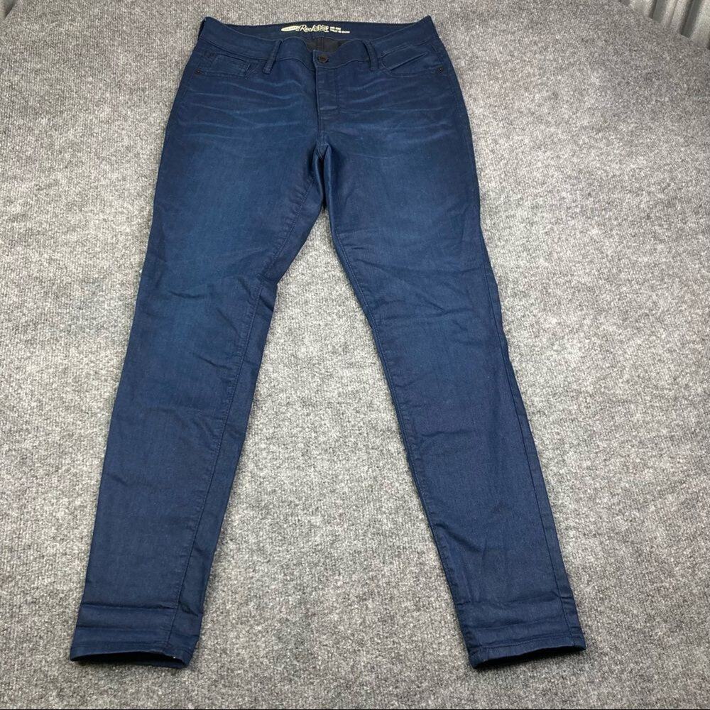 Old Navy Jeans Women's Size 8 Midrise RockStar blue pants